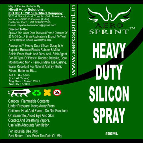 Silicone Spray for Mould Release Agent, Top Manufacturer, Brands in India