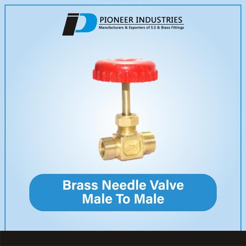 Brass Needle Valve Male To Male
