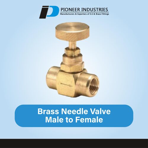 Brass Needle Valve Male To Female