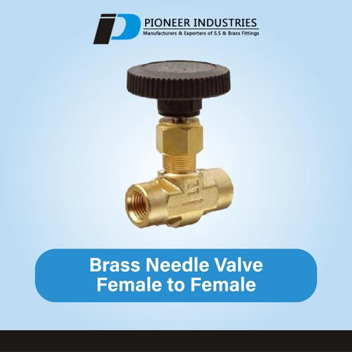 Brass Needle Valve Female To Female