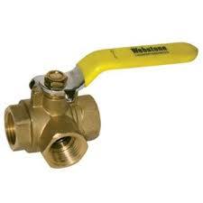 Brass 3 Way Ball Valve Male To Female