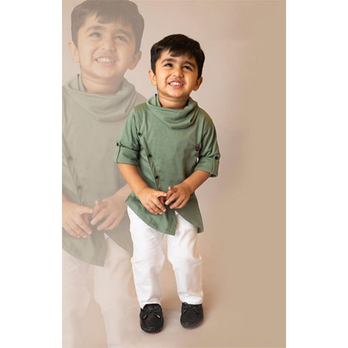 Cotton Black & White Boys Party Wear Dress, Age Group: 8-10 Years at Rs 250  in Surat