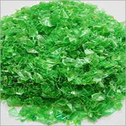 Green Pet Recycling Bottle Flakes
