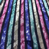 Georgette Multi Thread Embroidery Work