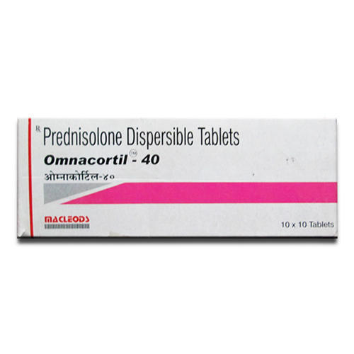 PREDNISOLONE 40 MG TABLET (OMNACORTIL)