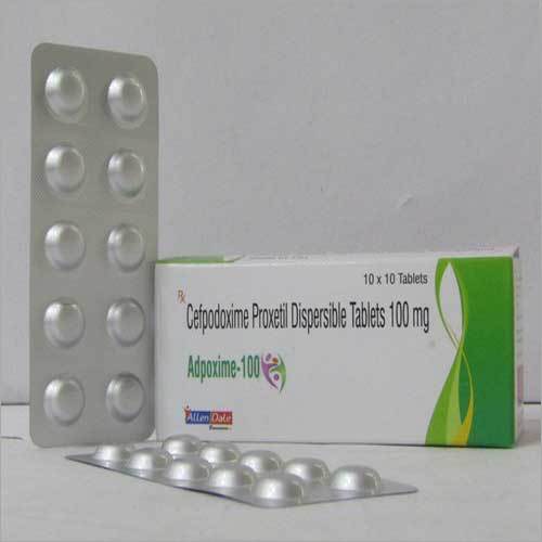 Cefpodoxime Proxetil 100mg Tablets