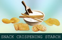 White Snack Crispening  Modified Starch