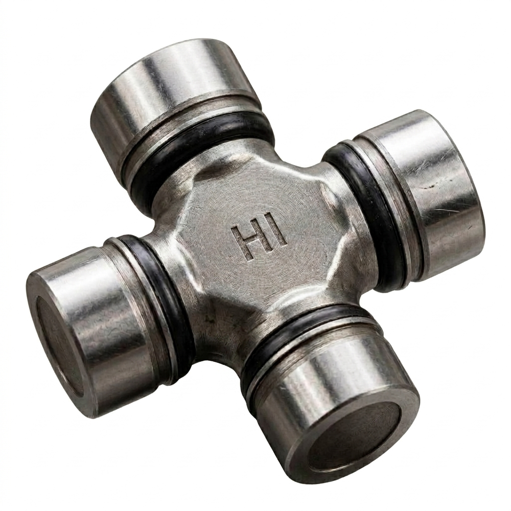 Universal Joint Cross - Steel Material, Silver Color | For Use In Automobiles, Includes Warranty