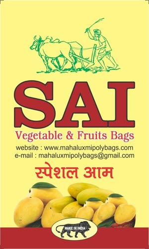 Sai Vegetable & Fruits bags - Mango Special By MAHALUXMI POLYBAGS
