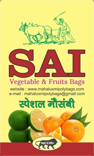 Sai Vegegatable & Fruits bags-Mosambi Special