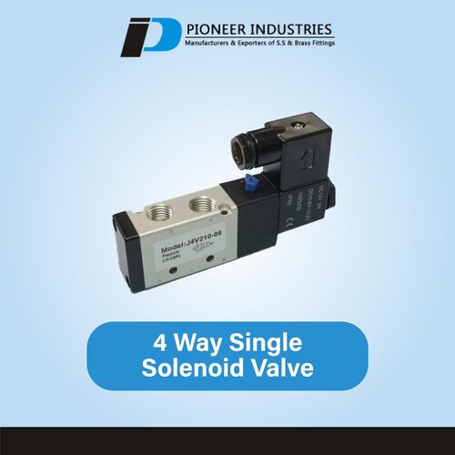 4 Way Single Solenoid valve