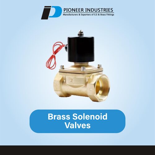 Brass Solenoid Valves By PIONEER INDUSTRIES