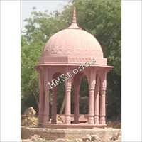 Red Sandstone Chatri 8 Pillars