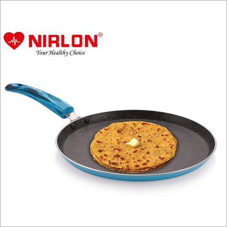 Nirlon Blue Sea Non Stick Flat Tawa 26 cm