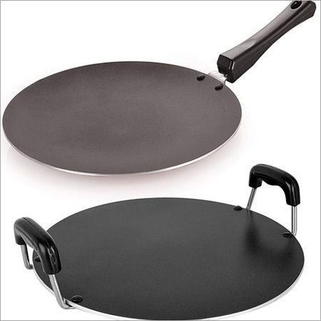 Nirlon Round Black Non Stick Aluminum Cookware Set Thickness: 3 Millimeter (Mm)