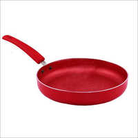 Nirlon Non-Stick Fry Pan Red-Velvet Induction Base (With Steel LiD)
