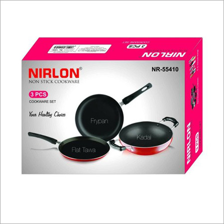 Nirlon 3 Pcs Cookware Set
