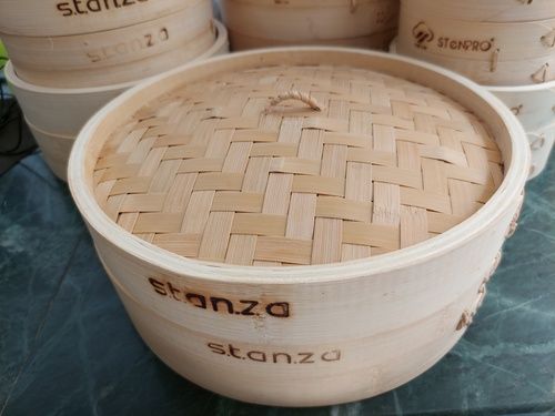 10 Dim Sum Basket Bamboo Steamer