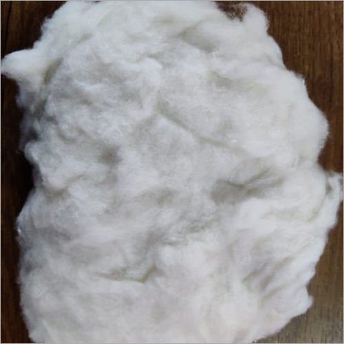 Recycled White Polyester Fiber