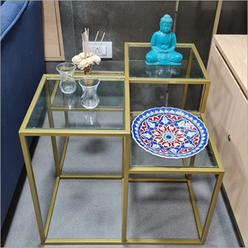 Golden Color Coffee Table