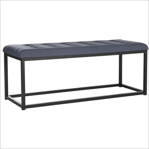 Artista Homes Metal Rectangle Bench With Foam