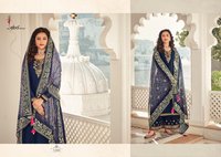 Eba Lifestyle Rang Bandhej Heavy Chinon Salwar Suits Catalog