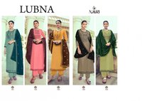 Naari Lubna Russian Silk Fancy Salwar Kameez Catalog