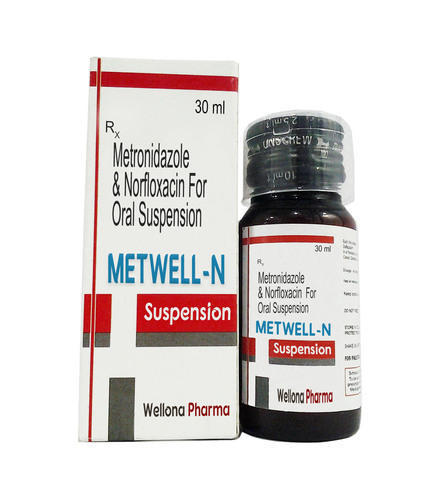 Liquid Norfloxacin + Metronidazole Suspension