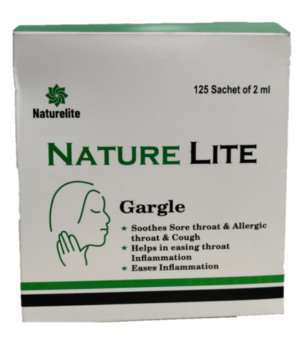 Naturelite Gargle Sachet Box