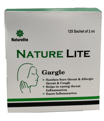 Naturelite Gargle Sachet Box