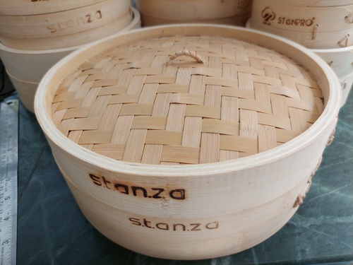 Dim Sum Basket Bamboo Steamer Round 18