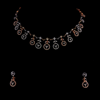 Real Diamond Necklace - Diamond Carat Weight: 4Cts Carat