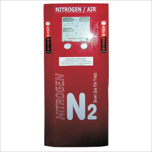 Fully Automatic Nitrogen Tyre Inflator By AUTOWORLD EQUIPMENTS