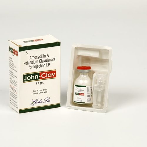 AMOXYCILLIN & POTASSIUM CLAVUNATE 1.2 G INJECTION (AMOXYCLAV)