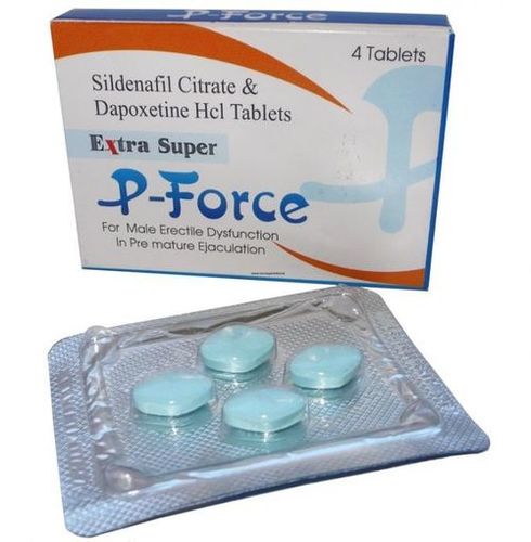 Extra Super P-Force Tablets Ingredients: Sildenafil Citrate & Depoxetine Hcl