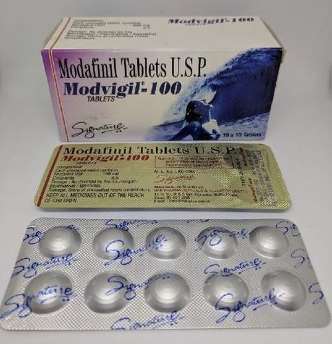 Modvigil-100 Tablets Ingredients: Modafinil 100Mg