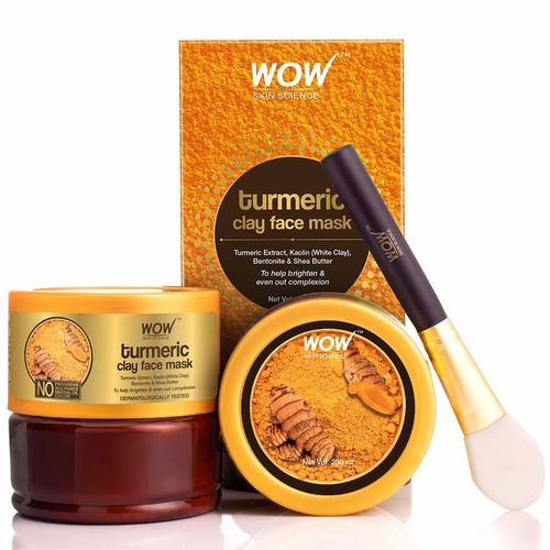 Wow Skin Science Turmeric Clay Face Mask - 200ml