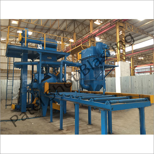 Blue Bar Shot Blasting Machine