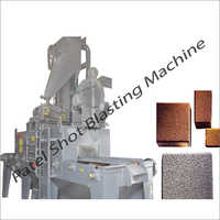 Blue Paver Block Shot Blasting Machine