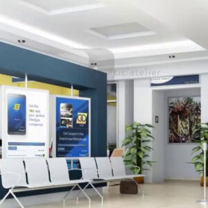 Bank Interior Designing