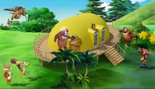 New designed modular structure houses energy saving house