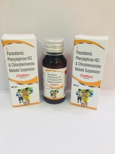Chlorpheniramine maleate +Paracetamol +Phenylephrine Suspension