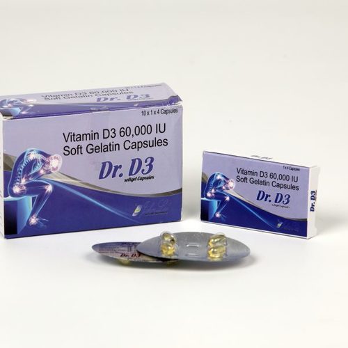 60K IU Vitamin D3 Capsule
