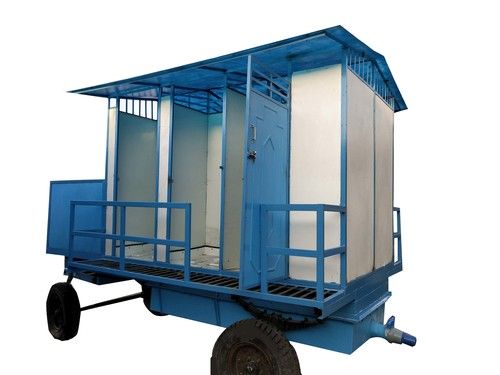 FRP 6 Seater Mobile Toilet