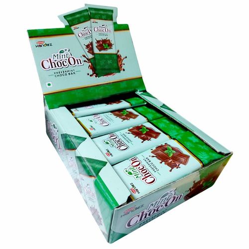 Mahak Kandiez Mint ChocOn Prefermint ChocoBar | Pack of 24 PCS