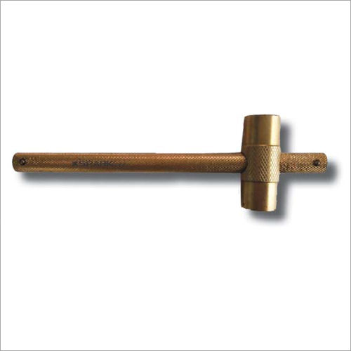 Cyd-1008A Non Sparking Cylinder Key Hammer - Color: Natural Golden Finish