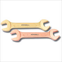 Snf-0607 Non Sparking Double Open Ended Spanner - Color: Golden