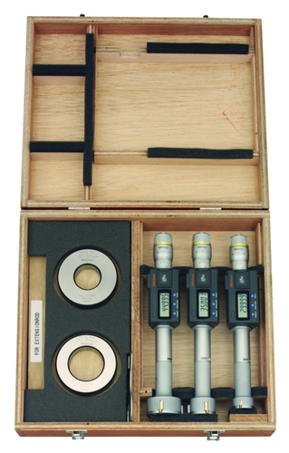 Mitutoyo 3- Point Digital Internal Micrometer Set Range: 25 - 50 Mm