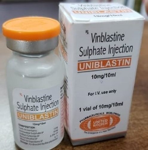 Uniblastin 10Mg Injection(Vinblastine (10Mg) Shelf Life: 2 Years