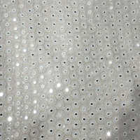 Georgette Sequin Embroidered Fabric